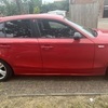 BMW 120d 2005 red