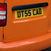 Vw caddy private plate DT55 CAD
