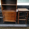 Old oak recycle etc tables x 2.