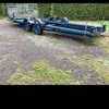 25ft braked twin axle trailer
