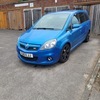 Vauxhall zafira vxr  (Arden blue