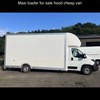 Luton low loader box van cheap px