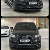 Audi Q7 2013 black 133000k