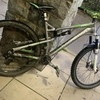 Full suspension mountain bike