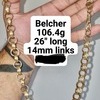 9ct gold Belcher chain