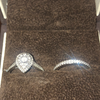 Engagement/wedding ring set