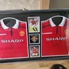 Scholes And Giggs Signed Shirts