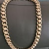 9ct gold roller ball chain HUGE