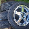 195/50/15 alloy wheels/tyres