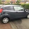 Ford Fiesta van an Renault Clio