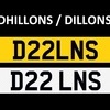 DILLONS DHILLONS Number Plate