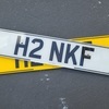 Personal number plate "NKF"