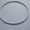 18ct yellow gold solid bangle