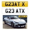 GREAT X cherished number plate reg