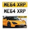 MEGA XRP Number Plate Reg