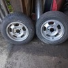 Triumph stag  alloy wheels