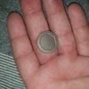 **RARE TOTALLY BLANK 20P COIN**