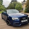 Audi A5 2.0 TDI s line convertible