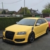 Audi s3 near 400bhp Imola Yellow