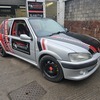 Peugeot 106 quicksilver track car