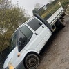 Transit crew cab flat bed 63 plate