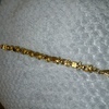 9ct gold Lego bracelet