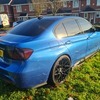 F30 bmw 318d msport  modified