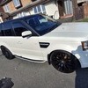 Range Rover Sport vxr, St, s4, bike