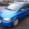 Vauxhall zafira gsi 2005 reg blue