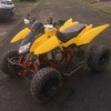 Apache 450 road legal quad