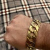 Large 9ct Gold Bracelet - watch car