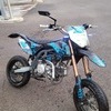 Kurz supermoto with a 190 in it