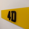 4D (3MM) NUMBER PLATES