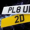 Standard 2D Printed Number Plates