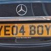 Private plate YEA BOY