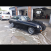 1980 Mgb gt on the road