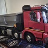Tamiya mercedes 8x4 tipper truck