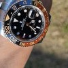 Rolex gmt Root-Beer 18kt gold