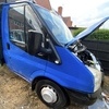 Ford transit flatbed with tail lift