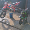 Brz 125 pit bike 17"/14" wheels