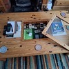 Large display coffee table.