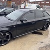 Audi a4 avant black edition.