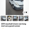 Swap for a car Vauxhall vivaro