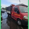 Renault master crew cab tipper
