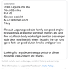 Laguna 20i 16v