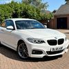 BMW 218i m sport 2015 87k miles px