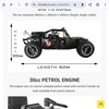 Petrol rc car