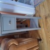 Brand new lamp table with drawer.