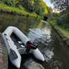Rib boat with engine