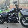 Harley davidson bobber custom